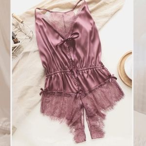 Dallianse Mary Bodysuit - Pink - Size M